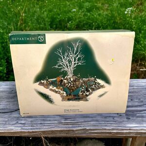 Department 56 MOUNTAIN CREEK Y SHAPE 2001 Village Accessories Complete 52946